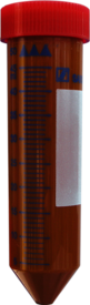Tubo roscado, 50 ml, (LxØ): 114 x 28 mm, PP, con impresión