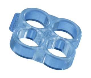 flexiPERM®, disc, re-usable silicon insert, 4 well, 5 piece(s)/bag