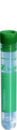 Tubo de amostra, Citrato 3,2%, 5 ml, tampa verde, (CxØ): 75 x 13 mm, com impressão