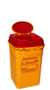 Disposal container, Multi-Safe euroMatic®, 4,000 ml, biohazard labeling