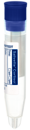 Salivette® Cortisol, with synthetic swab, cap: blue, with paper label