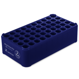 Block Rack D13, Ø da abertura: 13 mm, 5 x 10, azul