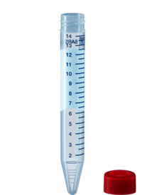 Schraubröhre, 15 ml, (LxØ): 120 x 17 mm, PS, mit Druck