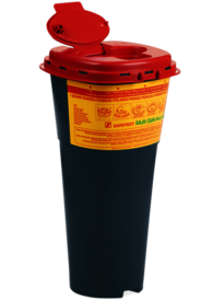 Disposal container, Multi-Safe twin plus REC, 5,000 ml, biohazard labelling