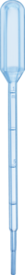 Pipeta de transferência, 3,5 ml, (CxL): 156 x 12,5 mm, PEBD, transparente