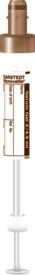 S-Monovette® Sérum Gel CAT, 4,9 ml, bouchon marron, (L x Ø) : 90 x 13 mm, avec étiquette papier