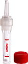 Multivette® 600 Serum CAT, 600 µl, cap red, screw cap