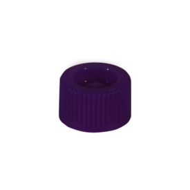 Bouchon à vis, lilas, compatible avec tubes 82 x 13 mm