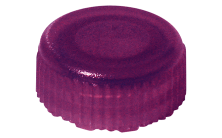 Screw cap, violet, sterile, suitable for screw cap micro tubes