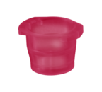 Tapón, rojo, adecuada para tubos Ø 12-17 mm