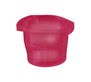 Cape à pression, rouge, compatible avec tubes Ø 12-17 mm