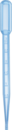 Pipeta de transferência, 3,5 ml, (CxL): 155 x 15 mm, PEBD, transparente