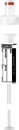 S-Monovette® neutre Z, 7,5 ml, bouchon blanc, (L x Ø) : 92 x 15 mm, avec étiquette papier