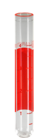 Tubo, 5 ml, (CxØ): 75 x 12 mm, PS, com impressão