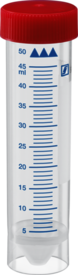Screw cap tube, 50 ml, (LxØ): 115 x 28 mm, PP, with print