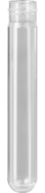 Schraubröhre, 5 ml, (LxØ): 75 x 13 mm, Rundboden, PP, ohne Verschluss, 1.000 Stück/Beutel