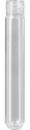 Tubo roscado, 5 ml, (LxØ): 75 x 13 mm, fondo redondo, PP, sin cierre, 1.000 unidades/bolsa