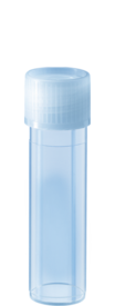 Tube avec bouchon à vis, 8 ml, (L x Ø) : 57 x 16,5 mm, PP