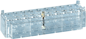 Ständer, PC, Rastermaß: 10 x 2, passend für Röhren, alle S-Monovette®-Ø