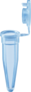 PCR single tube, 0.2 ml, PCR Performance Tested, transparent, PP, flat cap