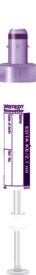 S-Monovette® EDTA K3, 2,7 ml, cierre violeta, (LxØ): 75 x 13 mm, con etiqueta de papel