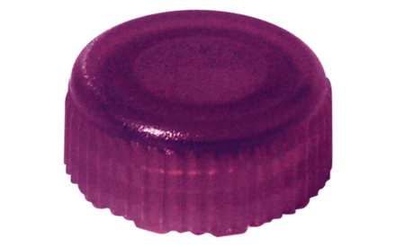 Screw cap, violet, suitable for screw cap micro tubes