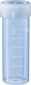 Tubo de rosca, 30 ml, (CxØ): 84 x 30 mm, PP, com impressão