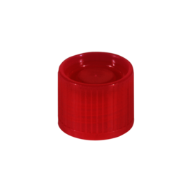 Tapón de rosca, rojo, adecuada para tubos Ø 16-16,5 mm