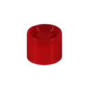 Schraubverschluss, rot, passend für Röhren Ø 16-16,5 mm