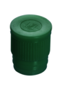 Push cap, green, suitable for tubes Ø 15.5, 16, 16.5, 16.8 and 17 mm