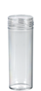 Tube avec bouchon à vis, 30 ml, (L x Ø) : 80 x 28 mm, PC