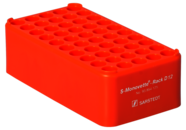 S-Monovette®-Rack D12, Ø Öffnung: 12 mm, 5 x 10, orange