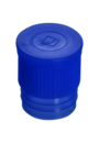 Push cap, blue, suitable for tubes Ø 15.5, 16, 16.5, 16.8 and 17 mm