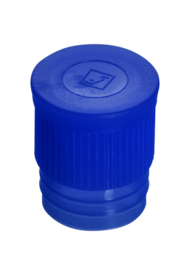Push cap, blue, suitable for tubes Ø 15.5, 16, 16.5, 16.8 and 17 mm