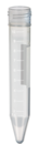 Tubo, 10 ml, (LxØ): 100 x 16 mm, PP, con graduación impresa
