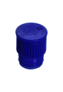 Eindrückstopfen, blau, passend für Röhren Ø 15,7 mm