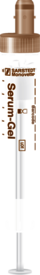 S-Monovette® Soro com Gel CAT, 9 ml, tampa castanho, (CxØ): 92 x 16 mm, com etiqueta de plástico