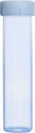 Tube avec bouchon à vis, 60 ml, (L x Ø) : 126 x 30 mm, PP