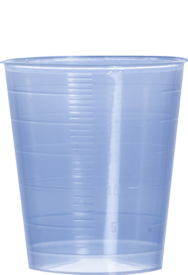 Medicine cup, 30 ml, (LxØ): 40 x 37 mm, graduated, PP, transparent