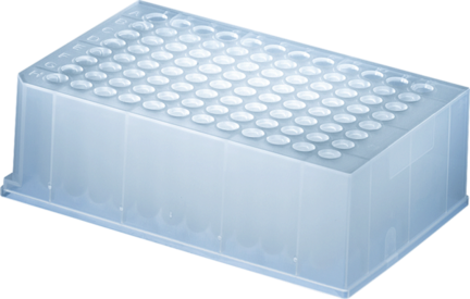 Deep Well MegaBlock®, 1,2 ml, exempt d’ADN/DNase/RNase, exempt d’apyrogène/endotoxines, PP