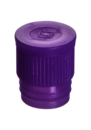 Push cap, violet, suitable for tubes Ø 15.5, 16, 16.5, 16.8 and 17 mm