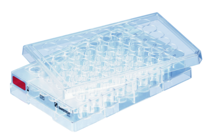 Plaque de culture cellulaire, 48 puits, surface : Standard, fond plat