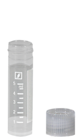 Screw cap tube, 8 ml, (LxØ): 57 x 16.5 mm, PP, with print