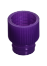 Push cap, violet, suitable for tubes Ø 11.5 and 12 mm