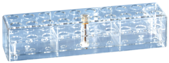 Ständer, PC, Rastermaß: 10 x 2, passend für Röhren, alle S-Monovette®-Ø