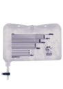 Urine measuring system exchange bag, 2 l, with drainage valve, sterile