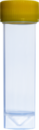 Tube avec bouchon à vis, 25 ml, (L x Ø) : 90 x 25 mm, PP