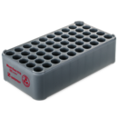 Block Rack D13, Ø opening: 13 mm, 5 x 10, grey