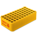 Block Rack D13, Ø opening: 13 mm, 5 x 10, yellow