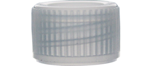Screw cap, natural, suitable for tubes Ø 11.5 mm